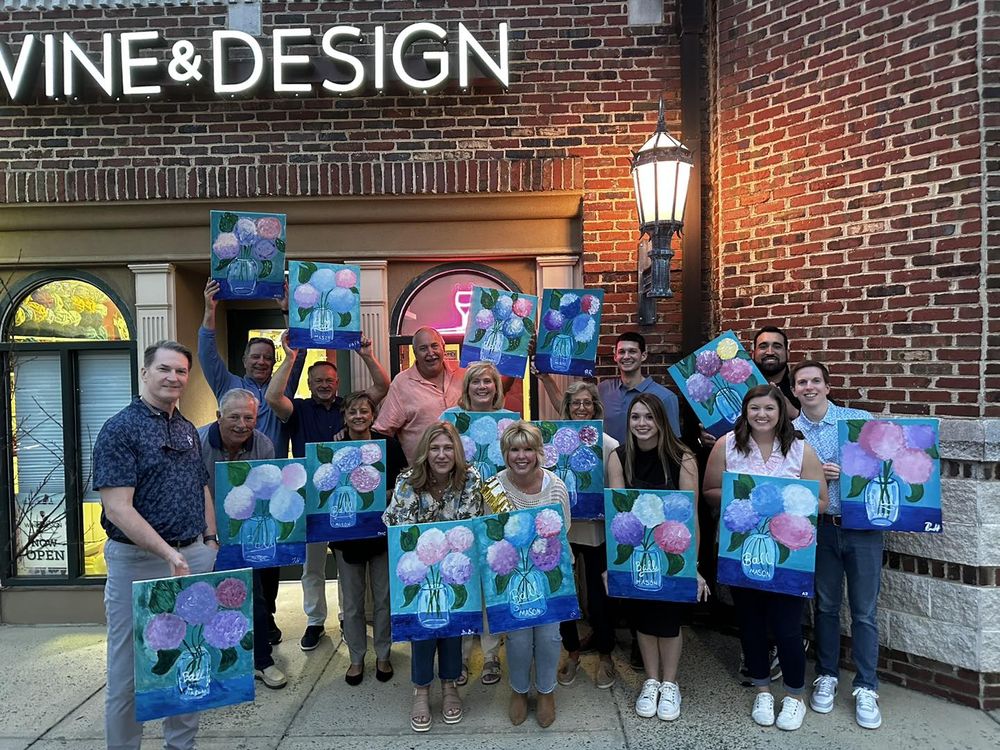 paint team building activity in apex nc