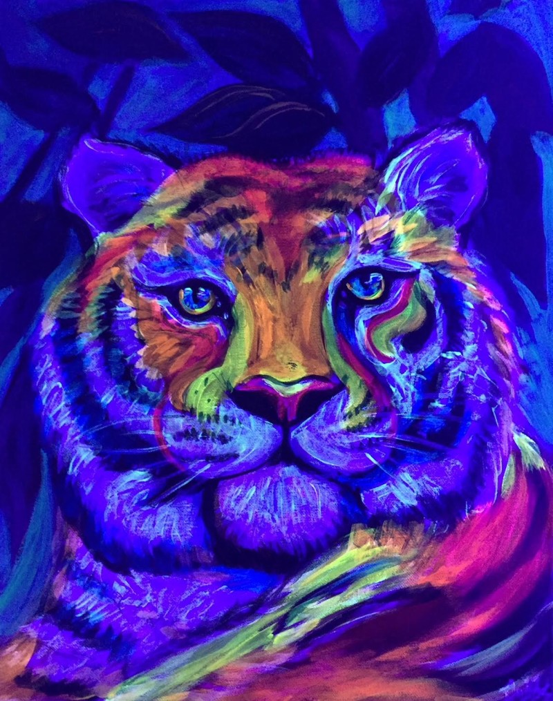 In-Studio: Blacklight Tiger