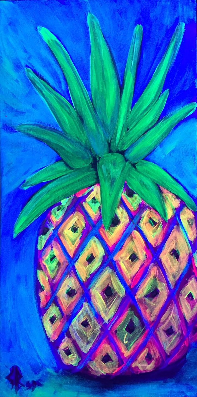 Blacklight Pineapple