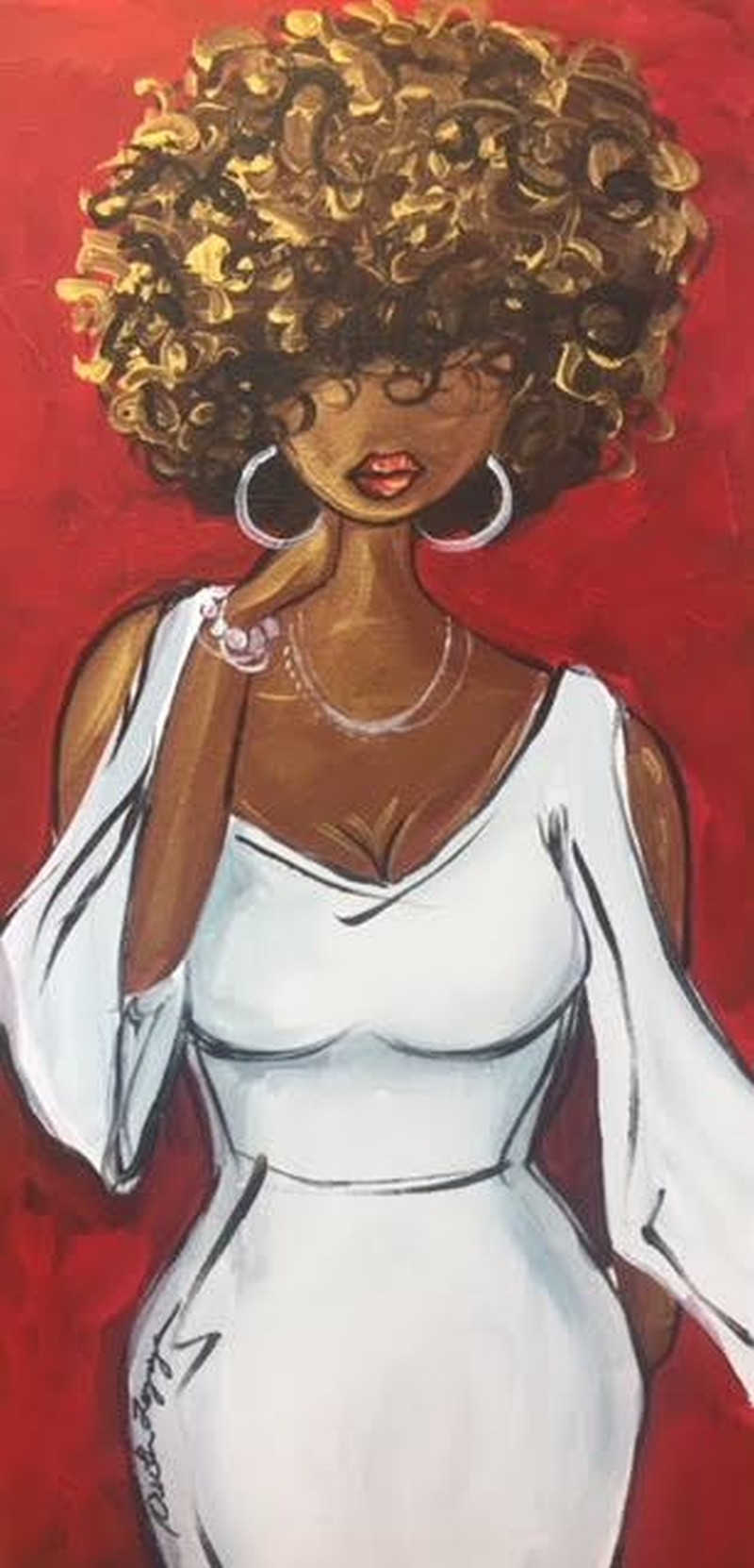 $32 Thursday - Sip & Paint Red Slayed - BYOB and Free Parking