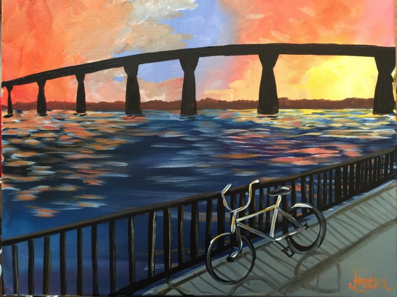 Solomon's Bridge With Bike