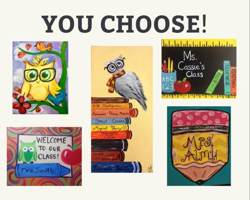 Teacher Appreciation Week - You Choose!