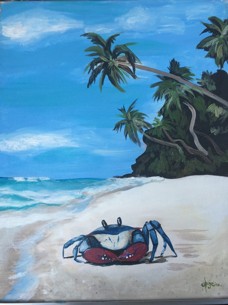 Beach with Crab