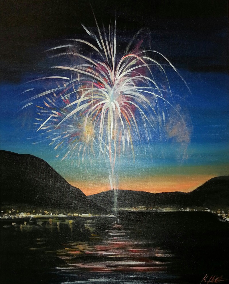 In-Studio Class: Fireworks over the Bay