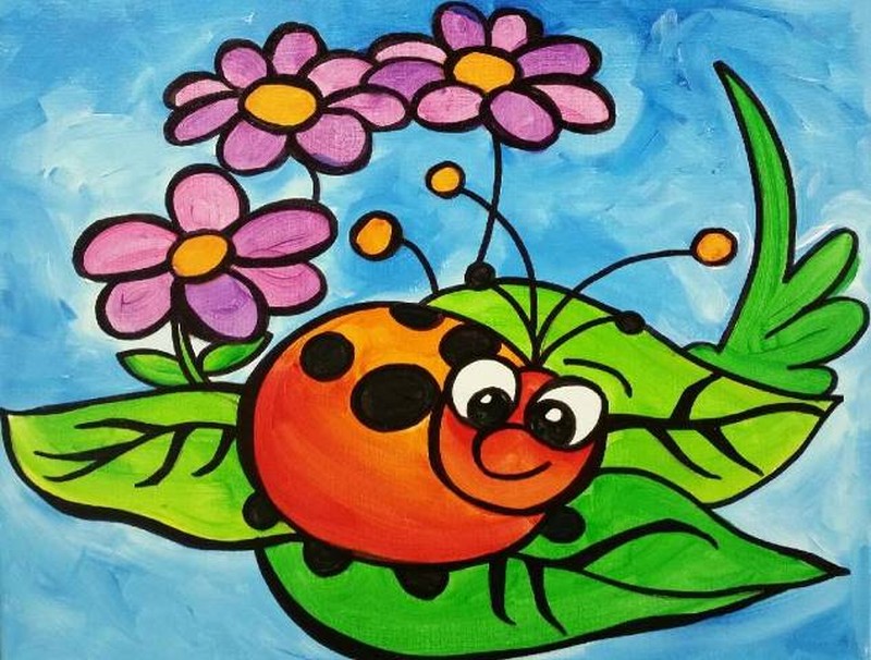 ART BUZZ KIDS - Kiddo Lady Bug 