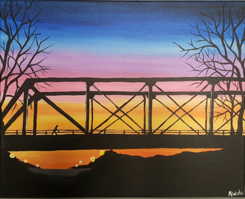Bridge at Sunset 
