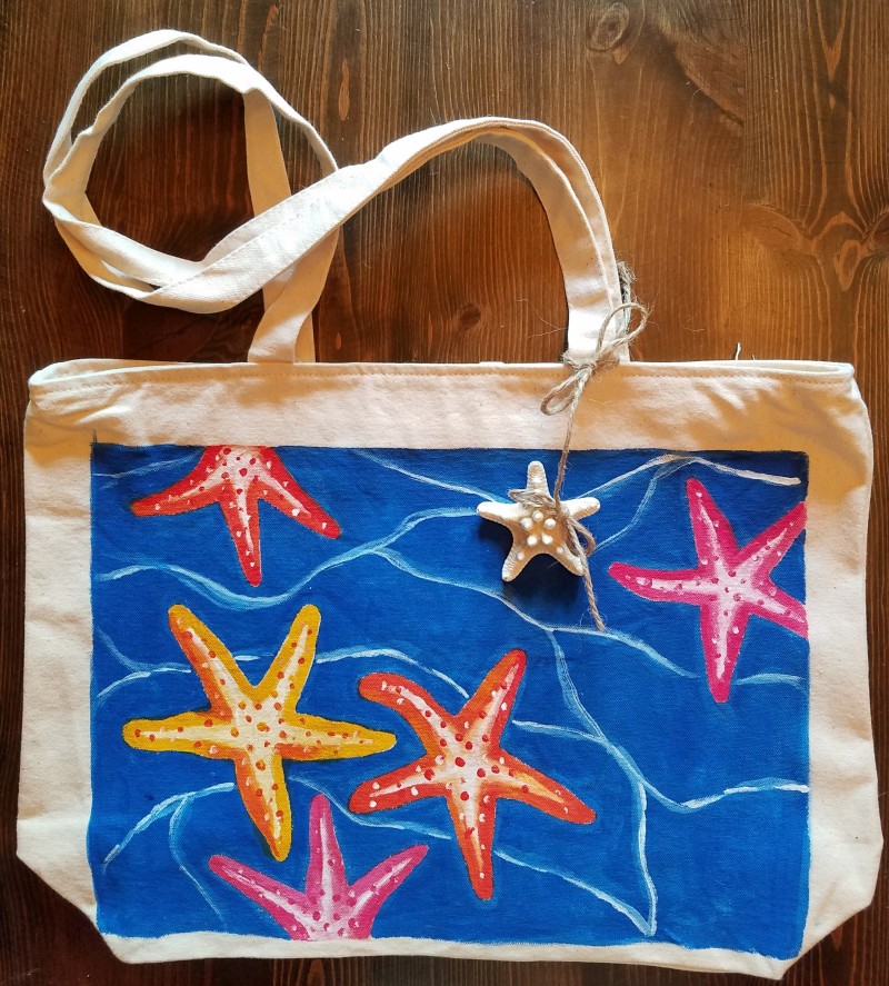 Grab your toys summer tote