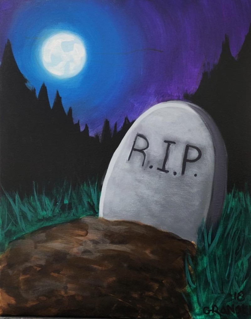 LONELY GRAVE PAINT CLASS
