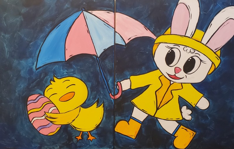 ART BUZZ KIDS - Bunny and Chick 