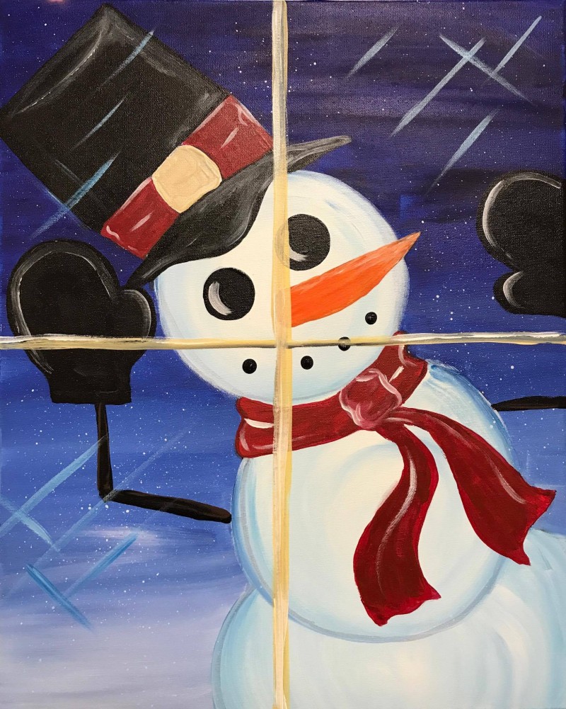 Window Snowman 