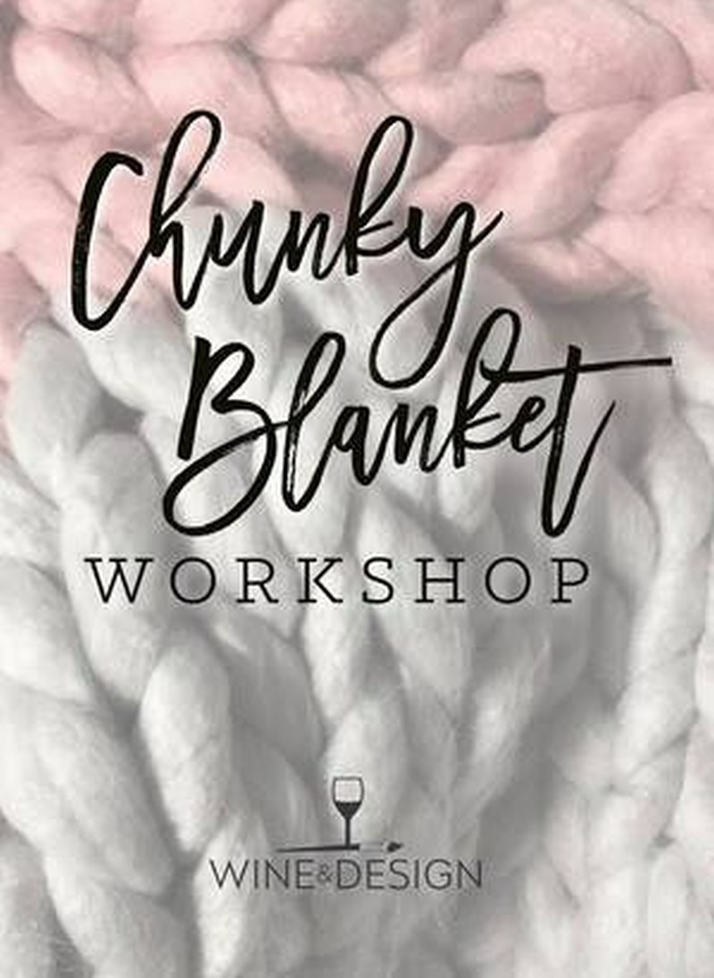 Chunky Knit LAP BLANKET! 
