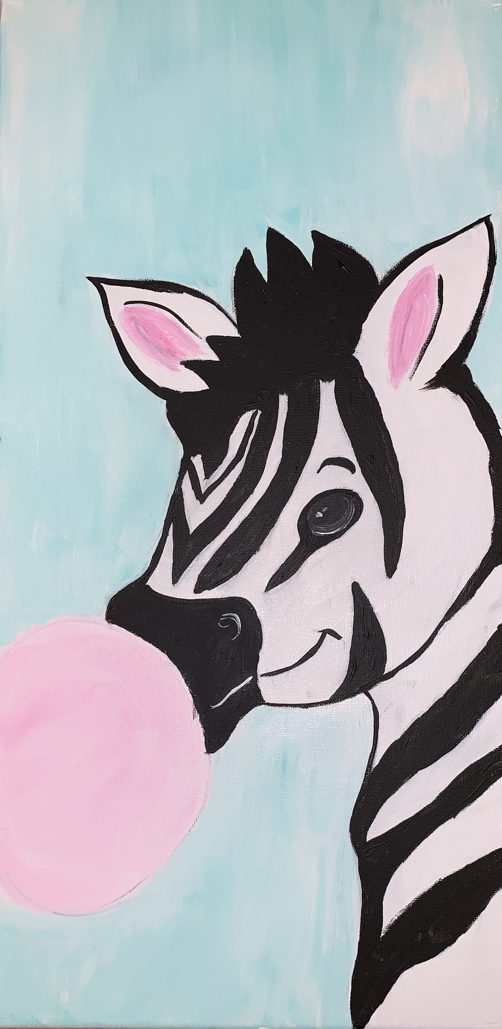Bubble gum Zebra