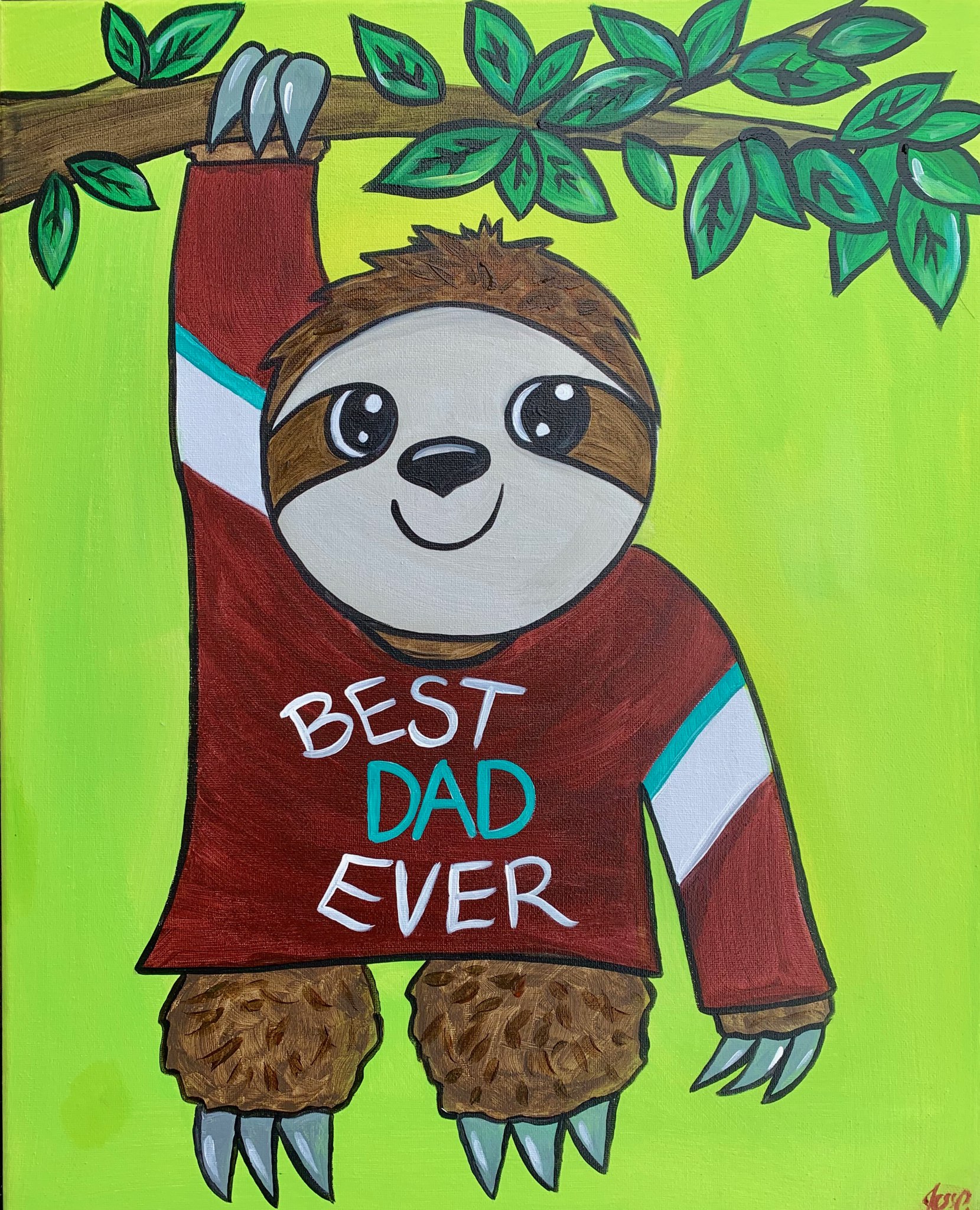 Father's Day Sloth