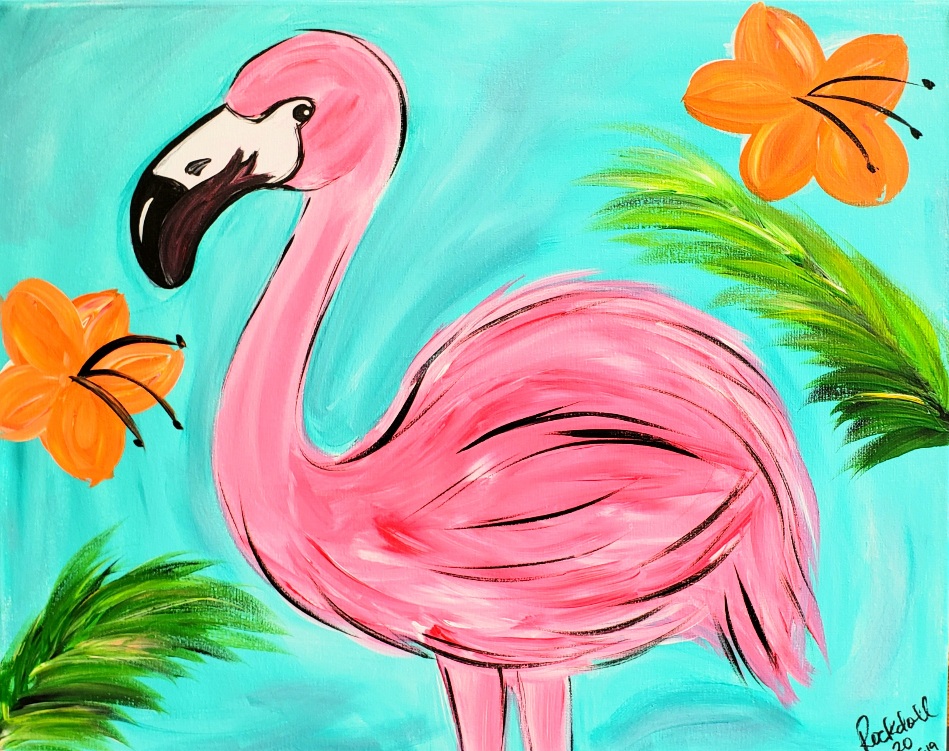 Art Buzz Kids Flamingo