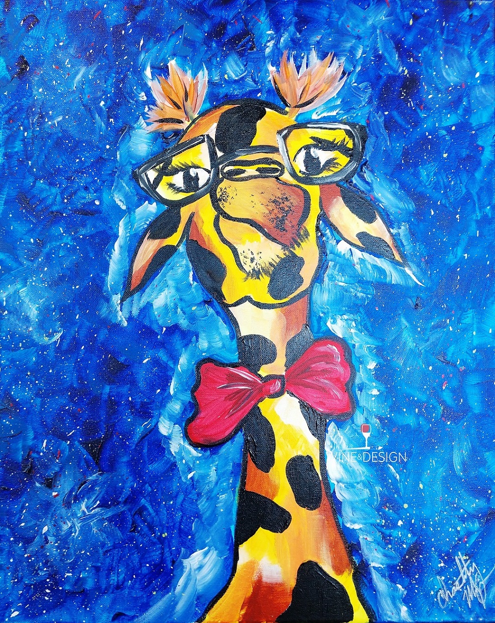 All Ages Painting Class - Steve the Giraffe.