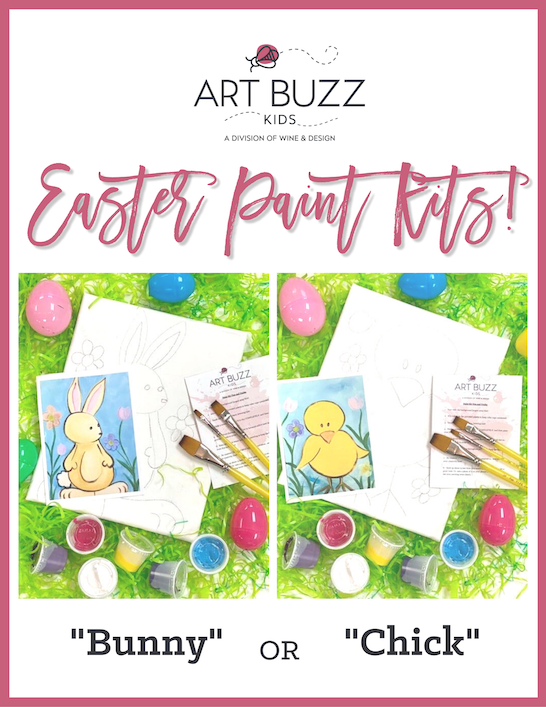 Mini Easter Paint Kits! You Choose: Bunny or Chick | Pick-Up between 4:00-6:00pm