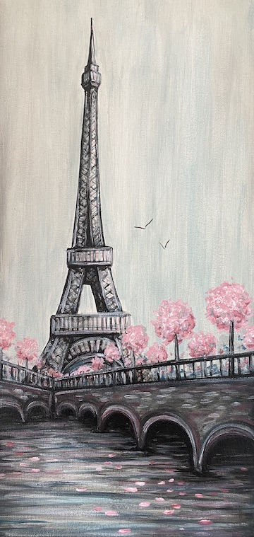 Eiffel Tower In Spring
