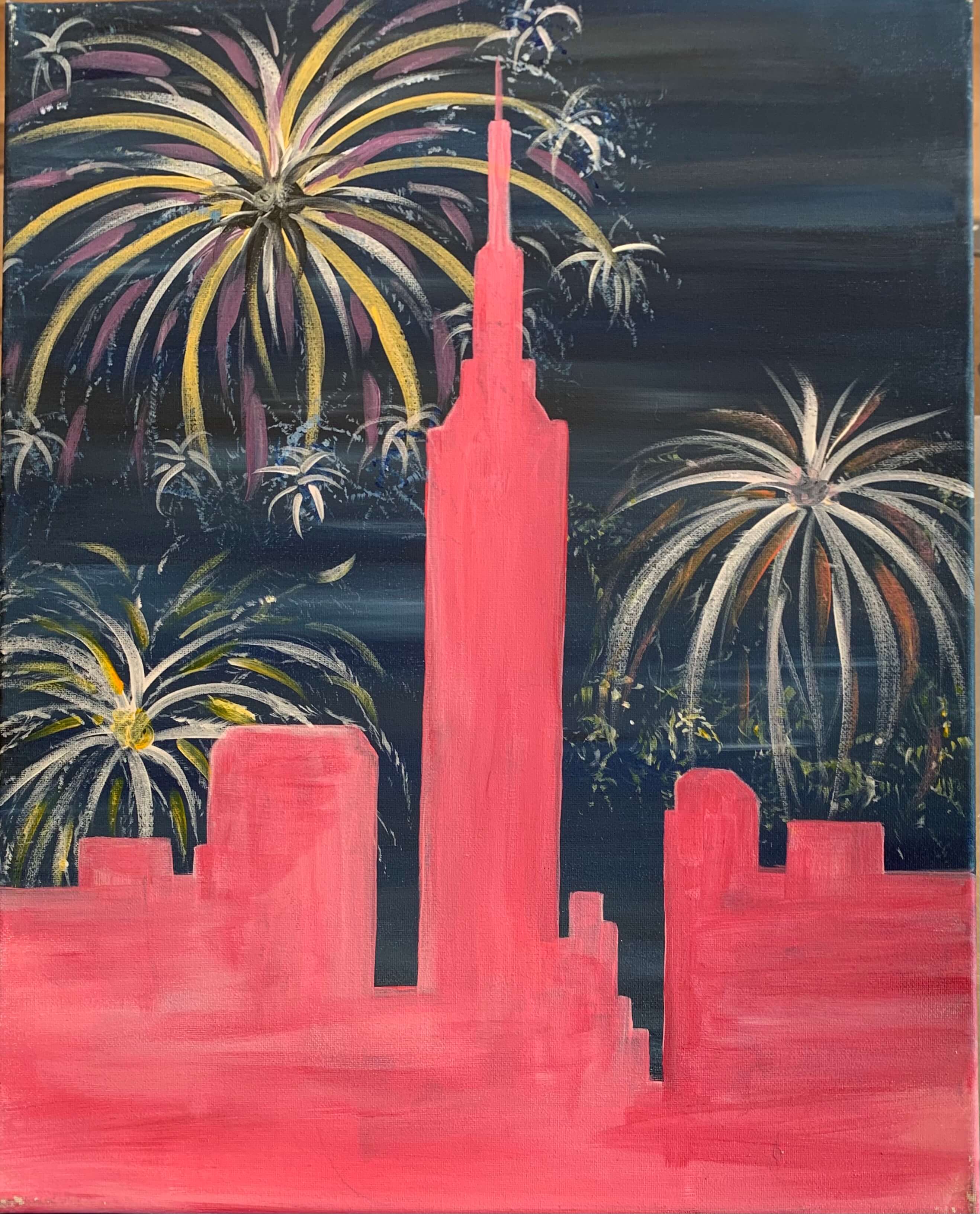 Empire State Fireworks
