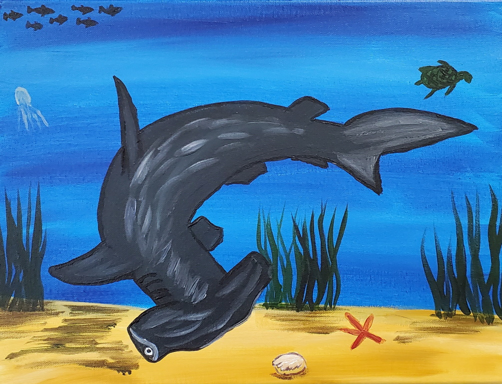 Shark Week Daily Art Camp: Hammerhead Time