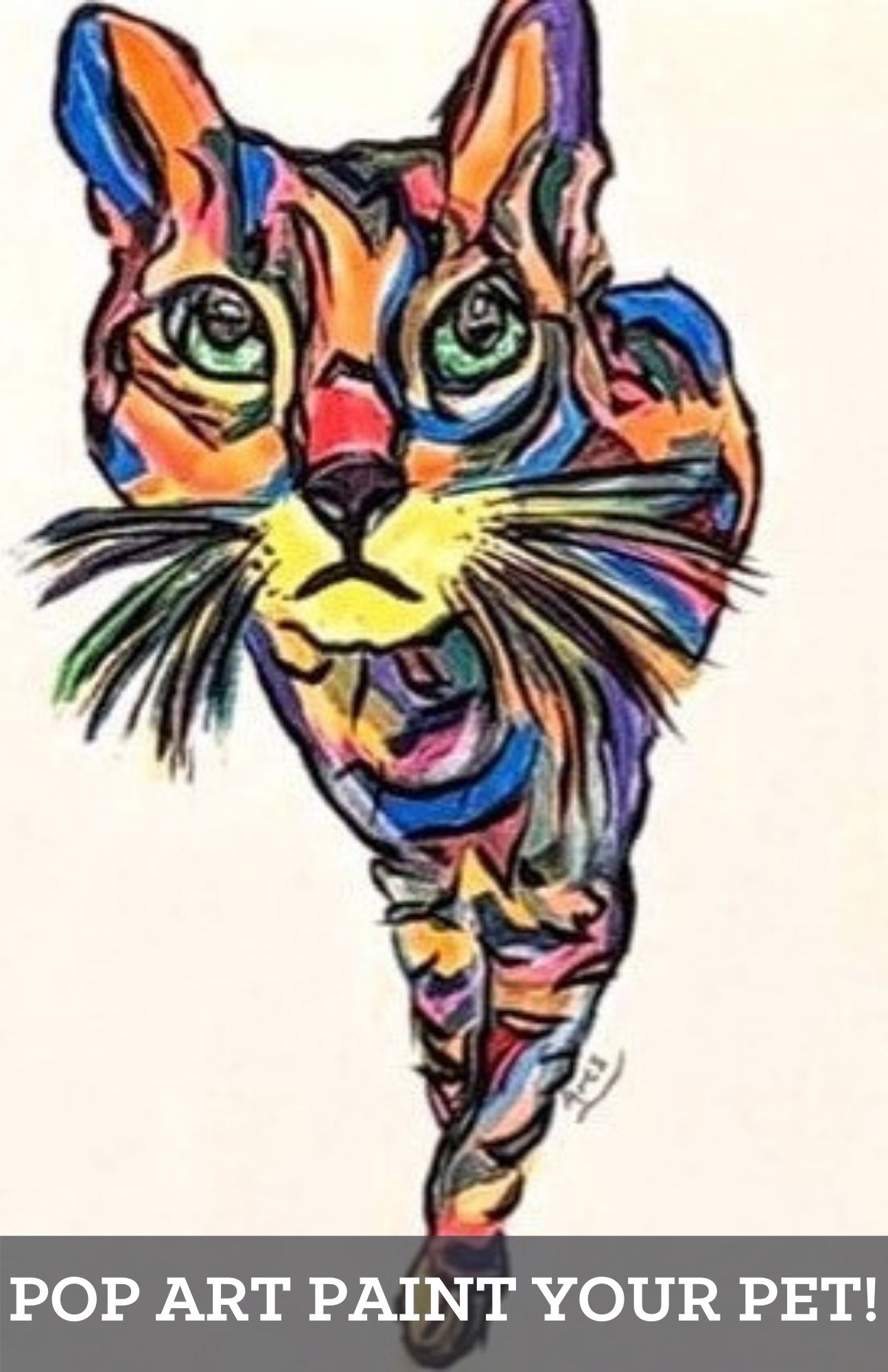 Paint Your Pet- Pop Art Edition