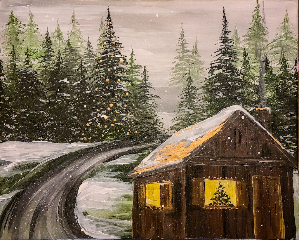 First Snowfall - Virtual Paint Studio First Snowfall - Virtual Paint Studio