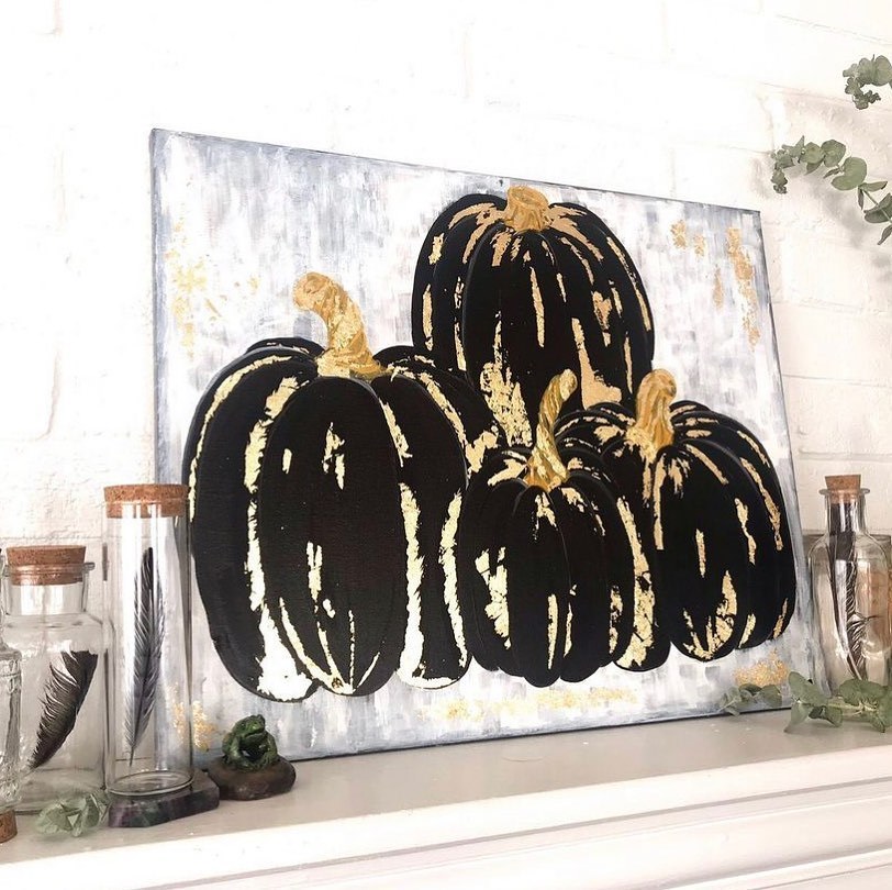 Celebrate NATIONAL Pumpkin Day with Gold Leaf Pumpkins
