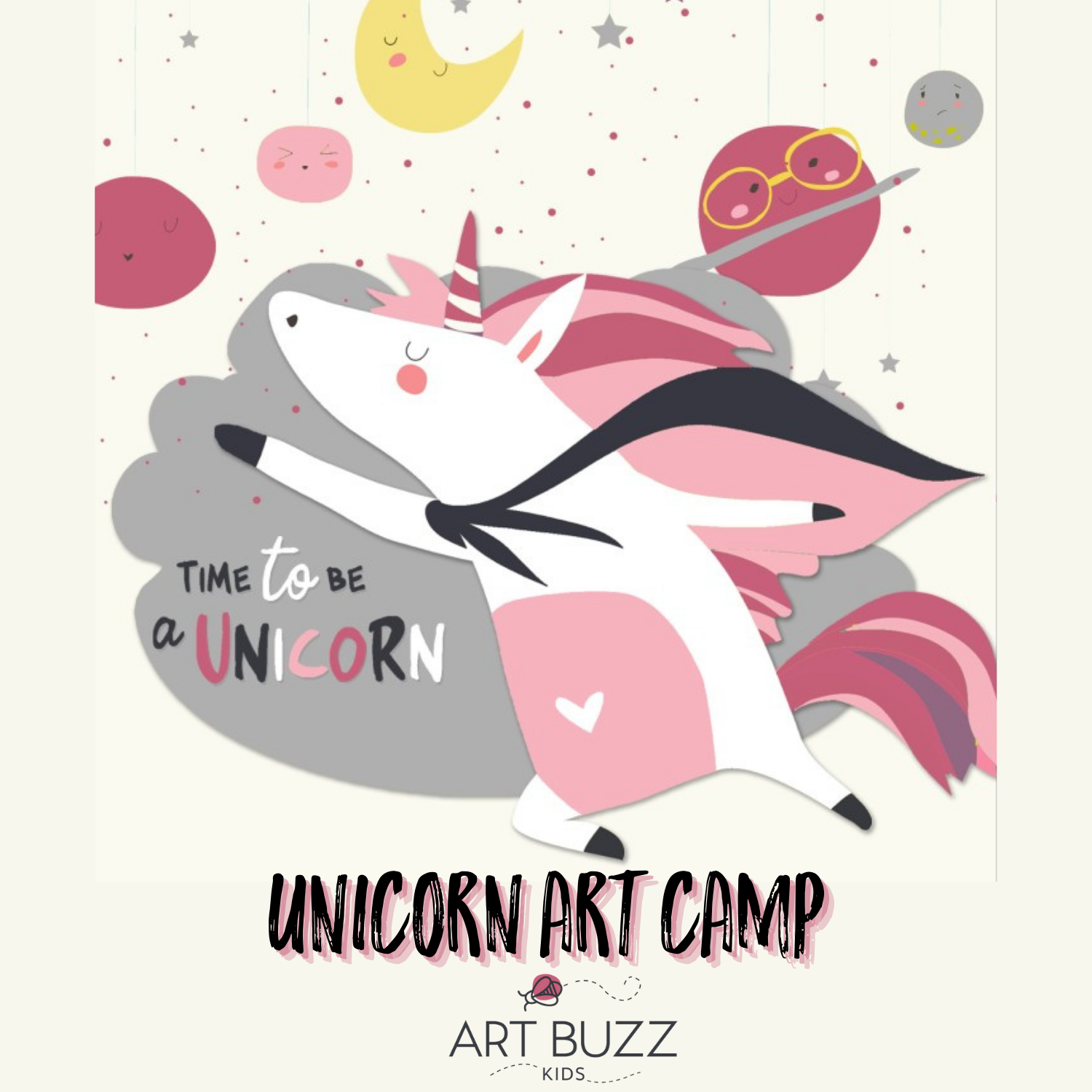Summer Art Camp | Unicorn Camp | Week Long Camp | Recommend for Ages 5 to 12