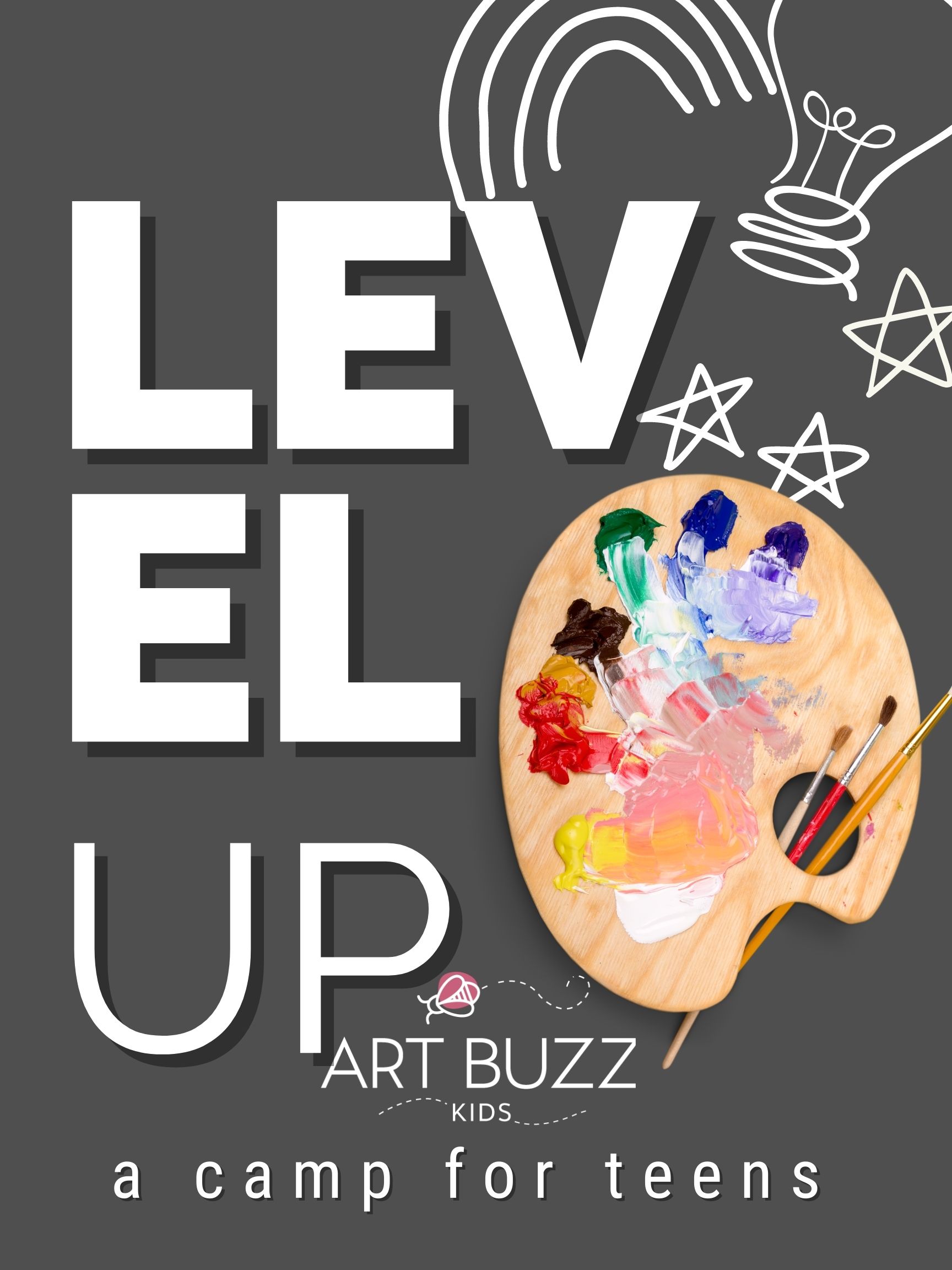 Level Up TEEN/TWEEN Summer Art Camp!