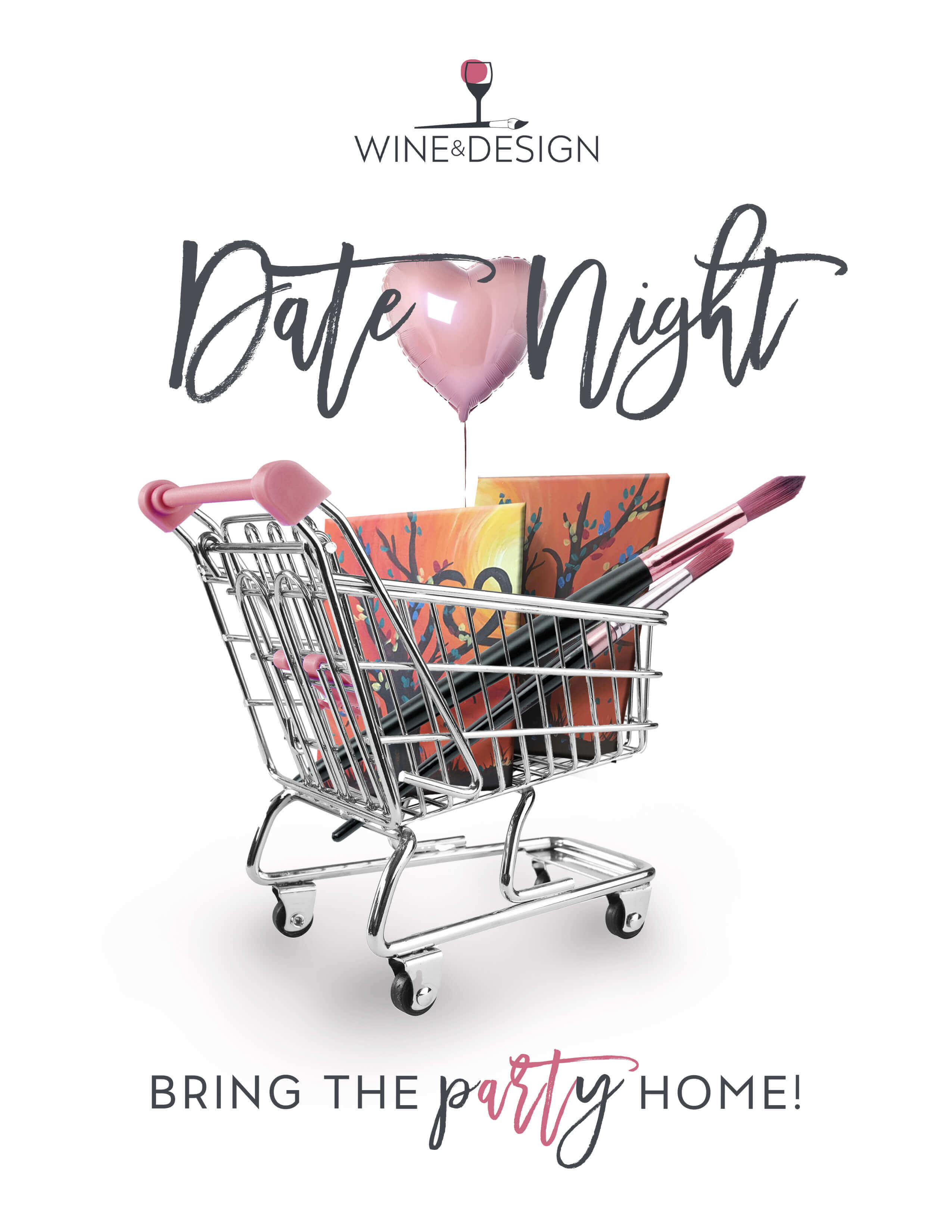 Date Night Take Home Paint Kits!