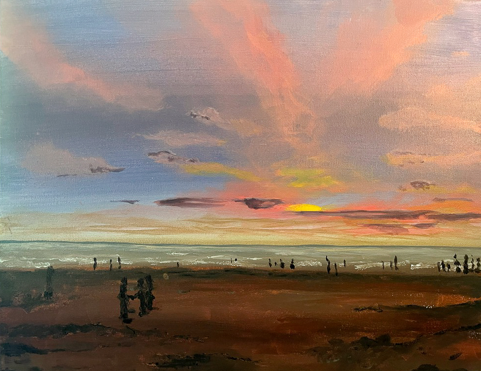 Good Morning, Let's Paint: Ocean Beach Sunset - 1 Free Coffee w/ Every Ticket Purchased!