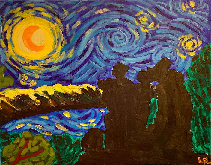 Devil's Lake Starry Night
