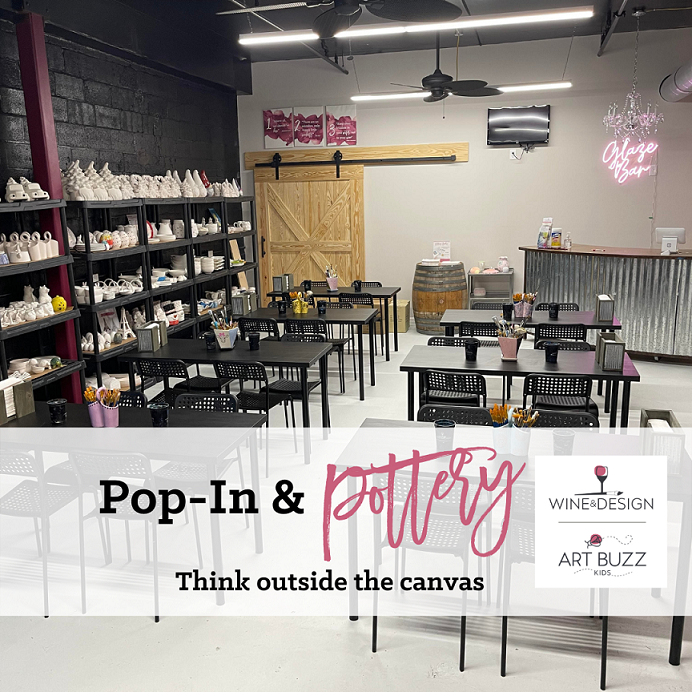 Pop In & Pottery | All Ages Welcomed! 