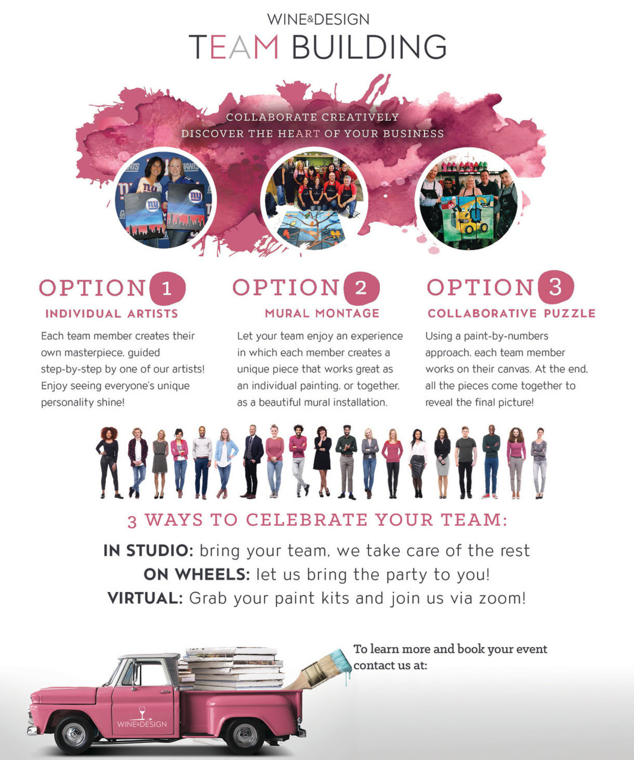 Book Your Team Building pARTy TODAY!