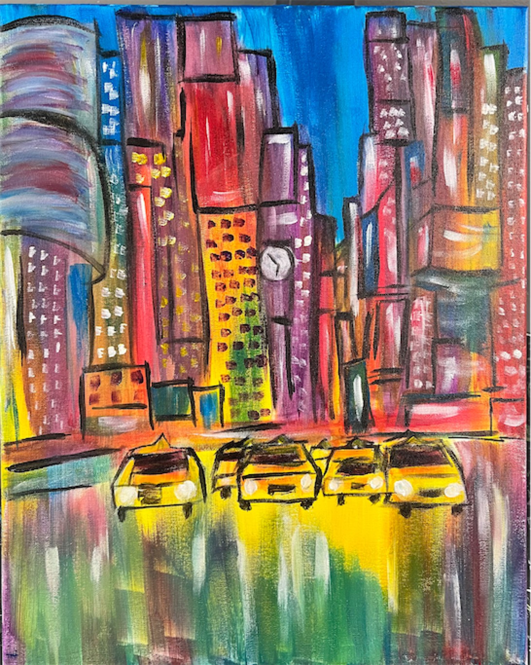 Sip & Paint Night in the City - Free Parking