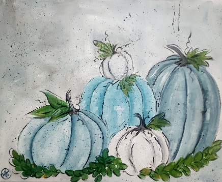 Blue Pumpkins 