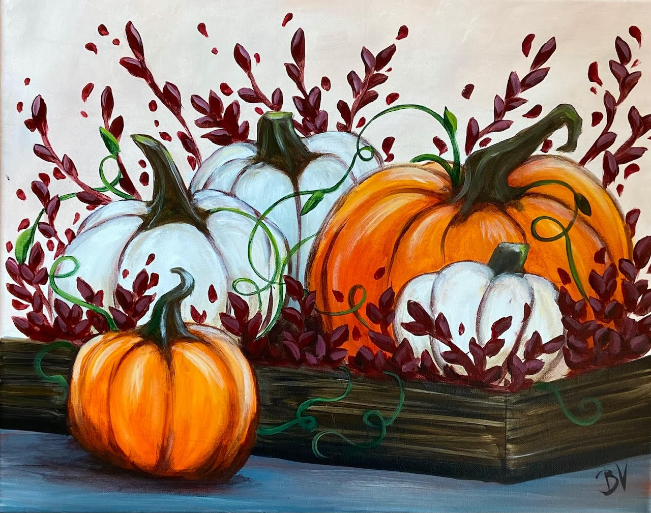 New painting! Glorious Pumpkins