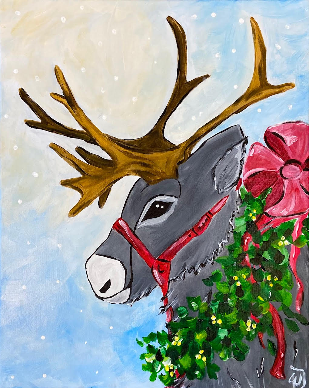 Festive Reindeer