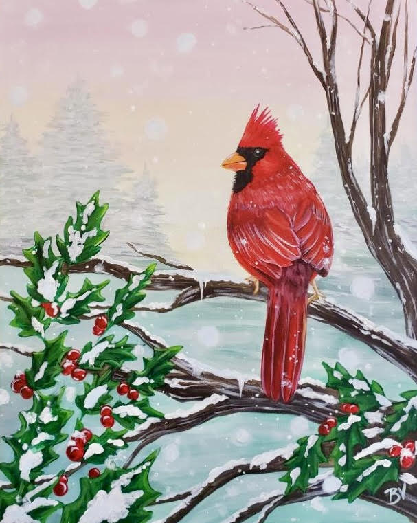 Winter Wonderland Cardinal