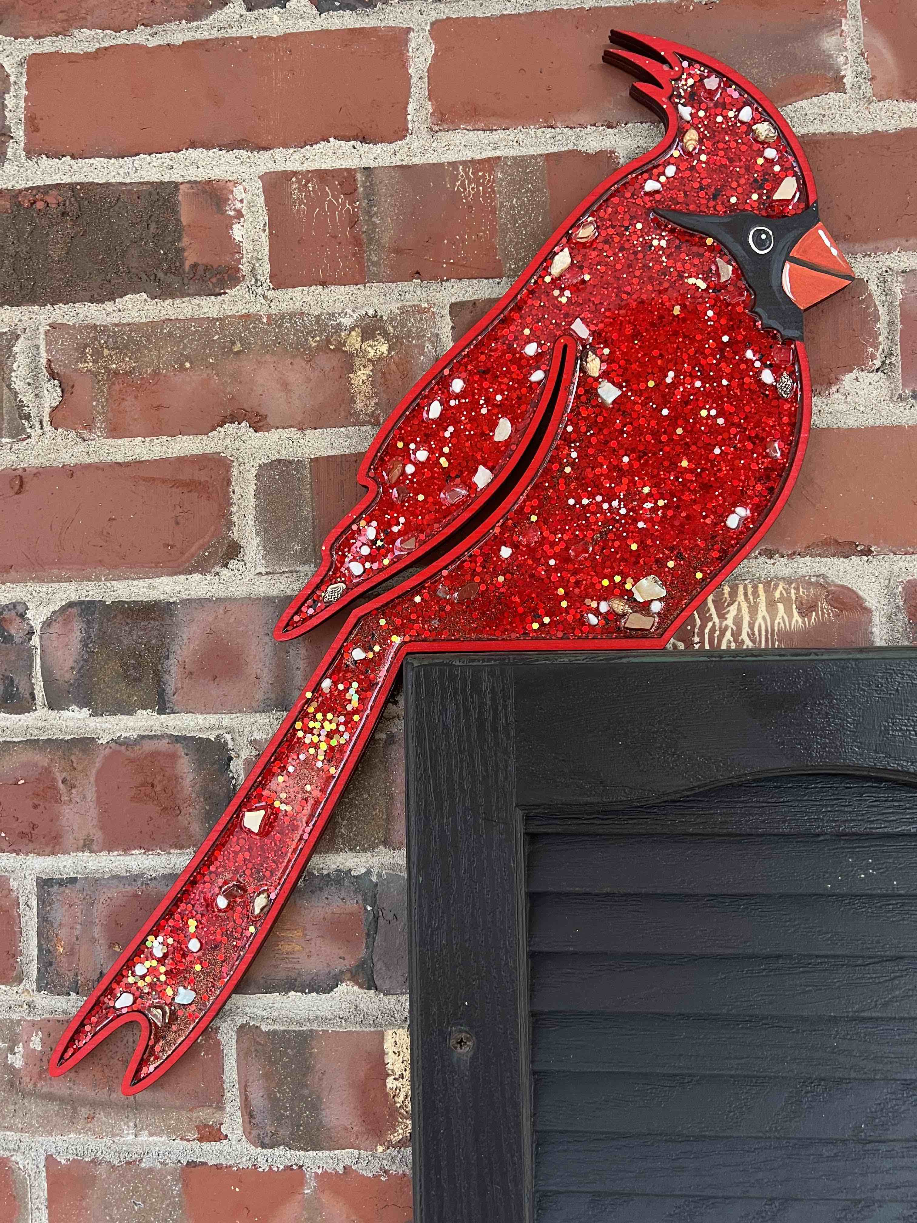 NEW! Resin Cardinal