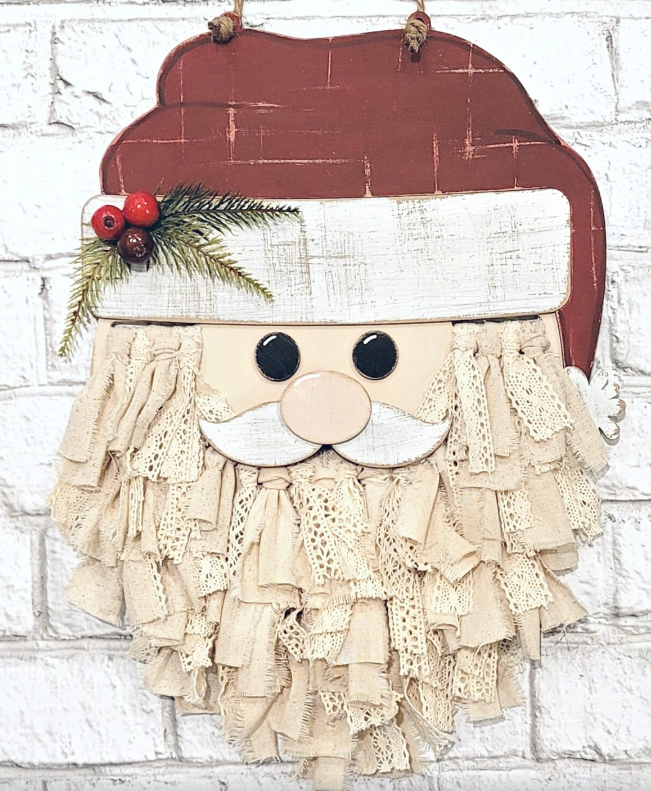 Rag Tie Santa Door Hanger Workshop