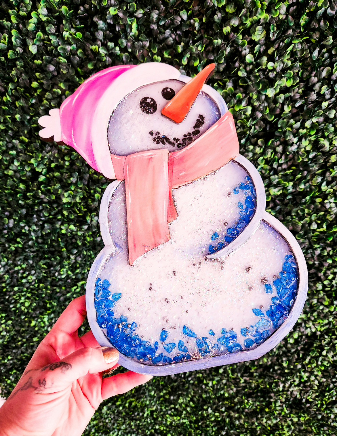 DIY | Resin Pour Snowman