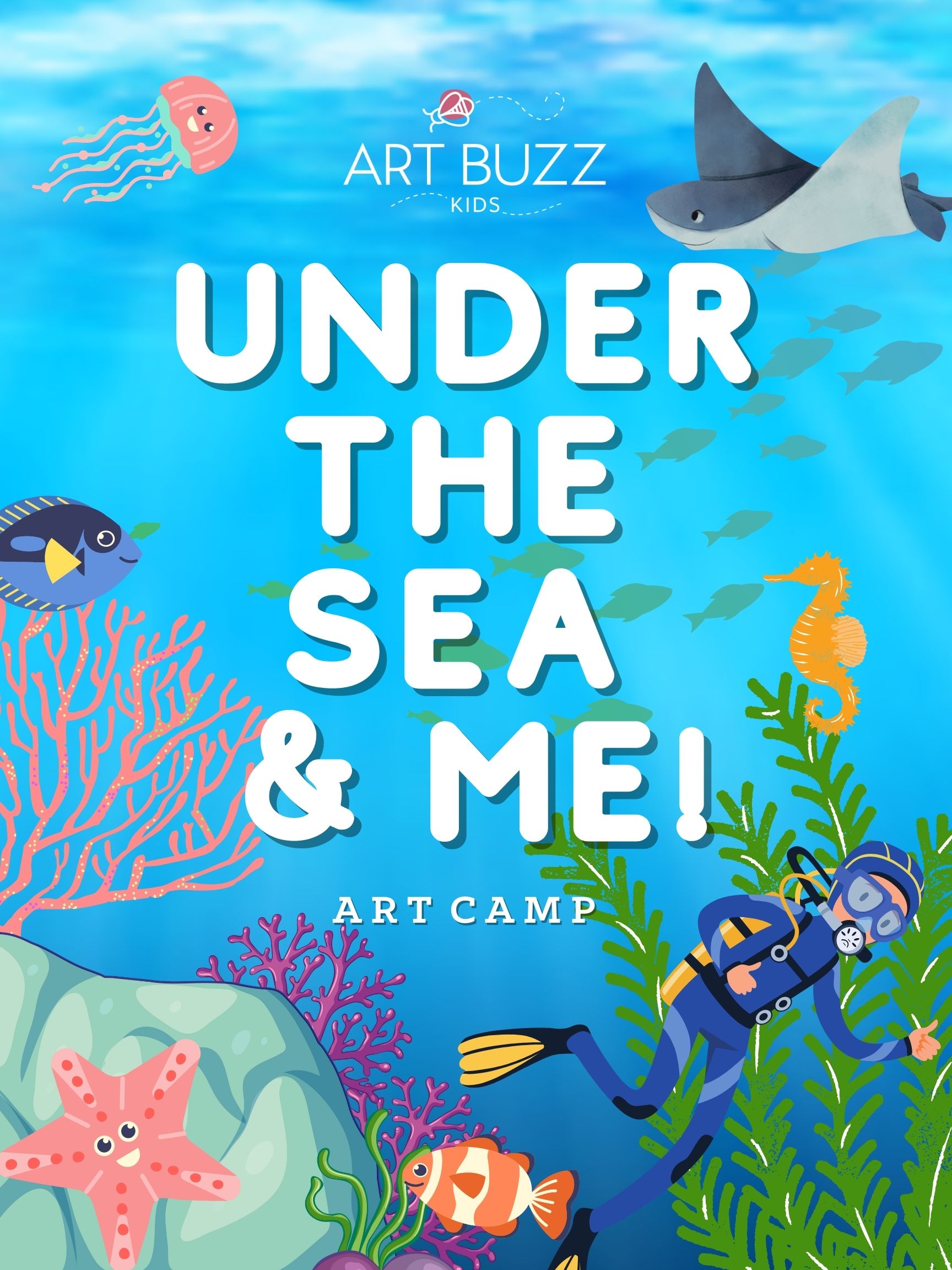 Under the Sea & Me! 3-Day Art Camp