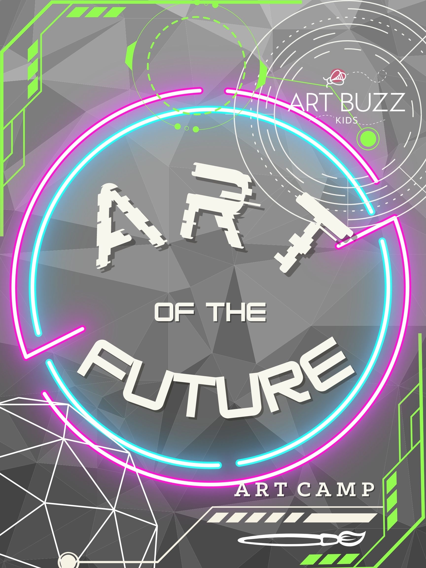 DISCOVER Your Way Through Our "Art Of The Future "ABK Summer Kids Art Camp!  All Ages Welcome!