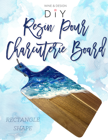 RESIN SERVING BOARD: RECTANGLE