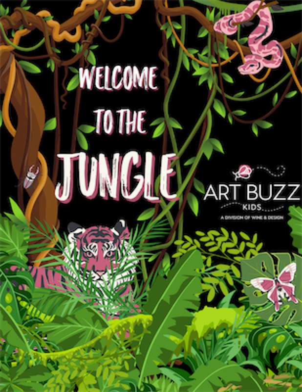 No School? Morning Jungle Kids Art Camp - Art Skills