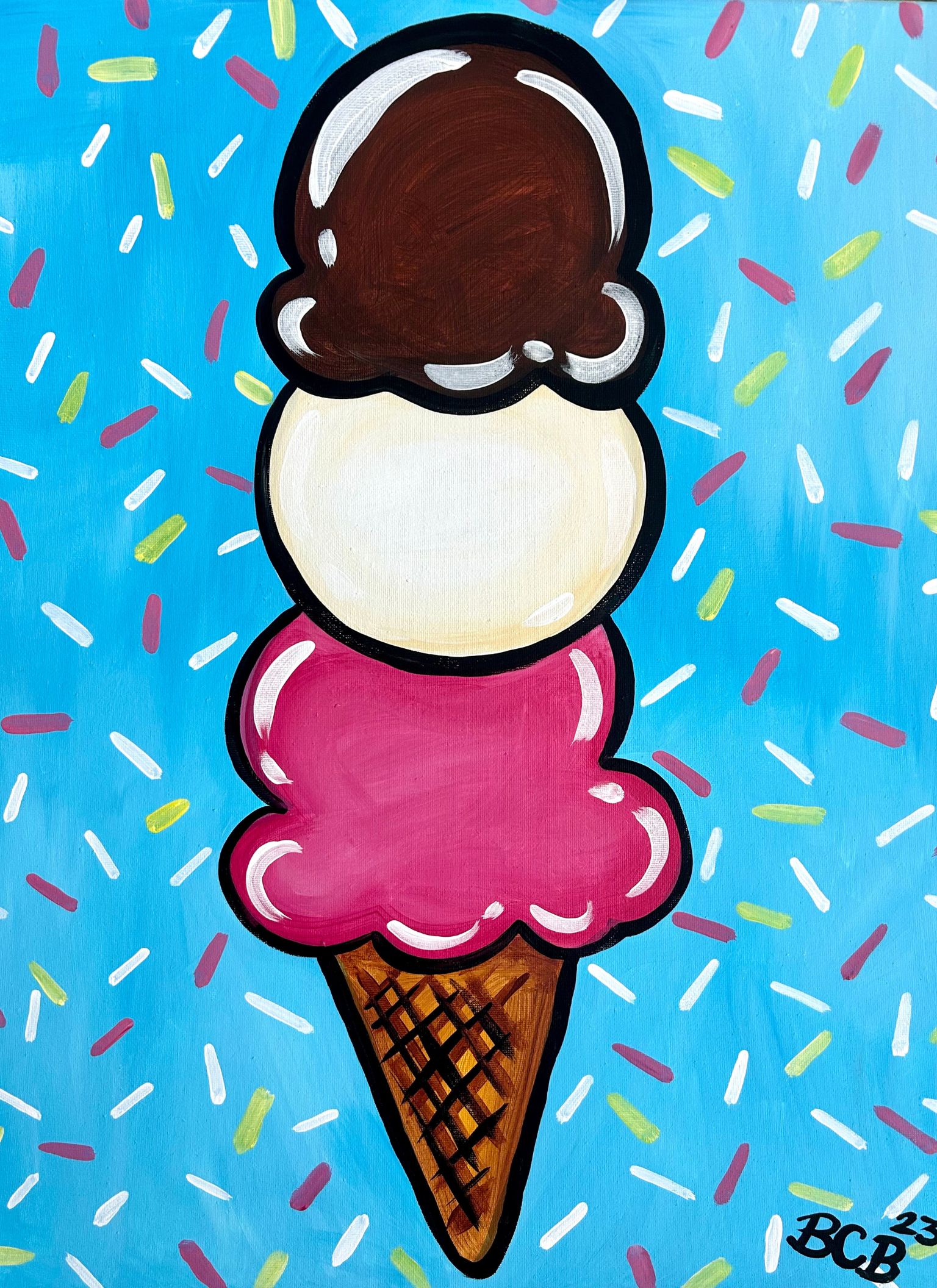 ART BUZZ KIDS - Ice cream 