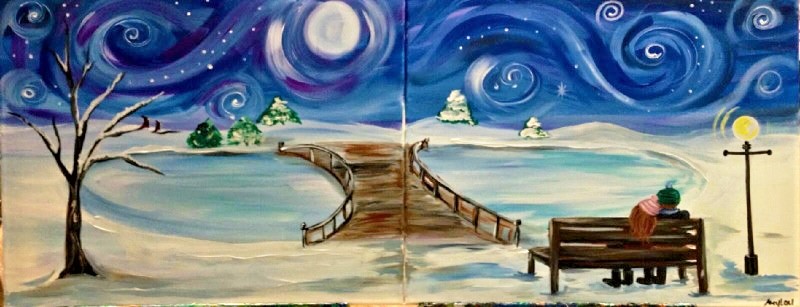  Date Night - Winter Lake