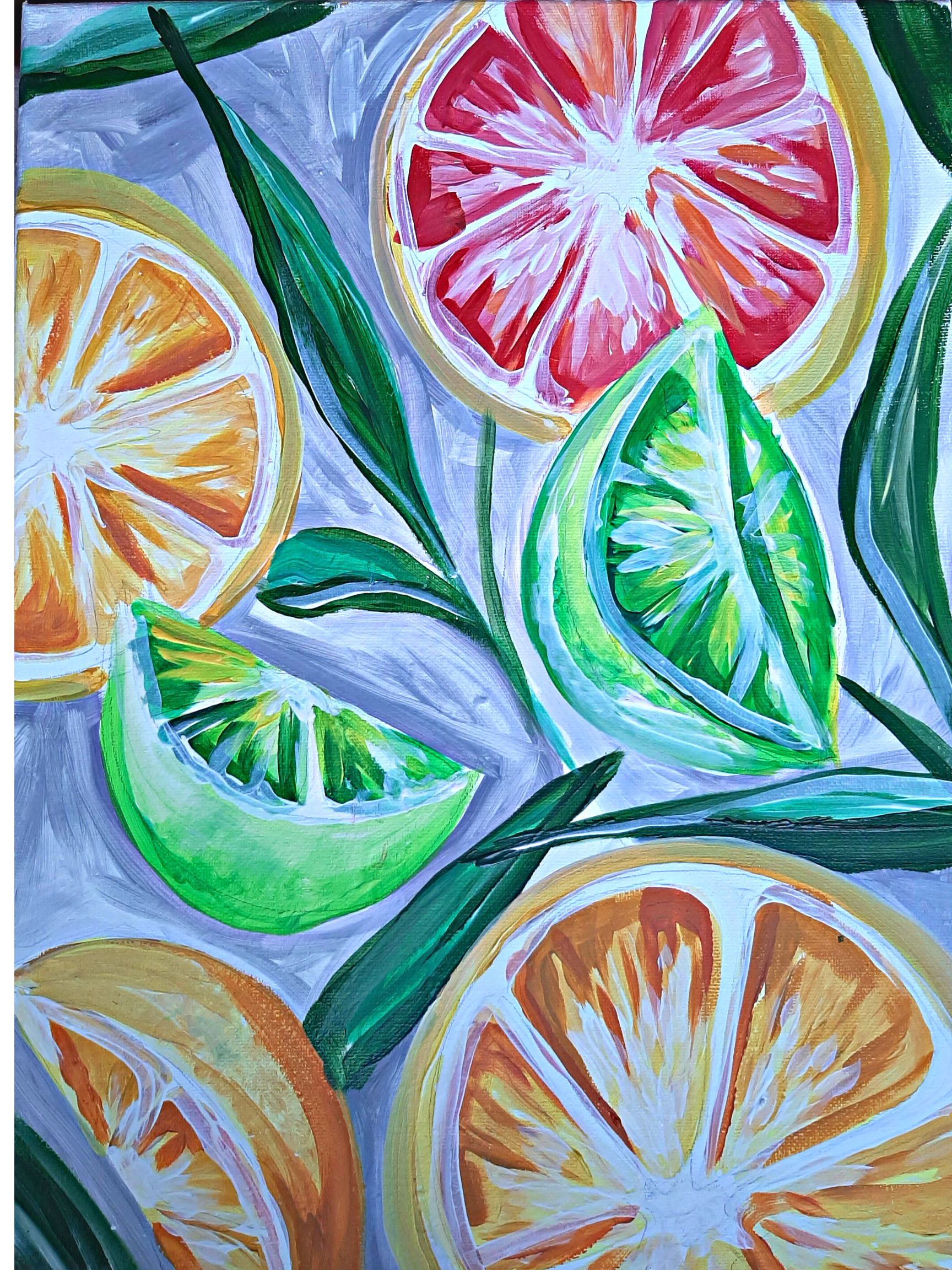 Sip & Paint Easy Peasy Lemon Squeezy - BYOB and Free Parking