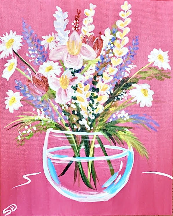 *SPECIAL! * Mimosa's, Pastries and Paint: Mother's Day Event!