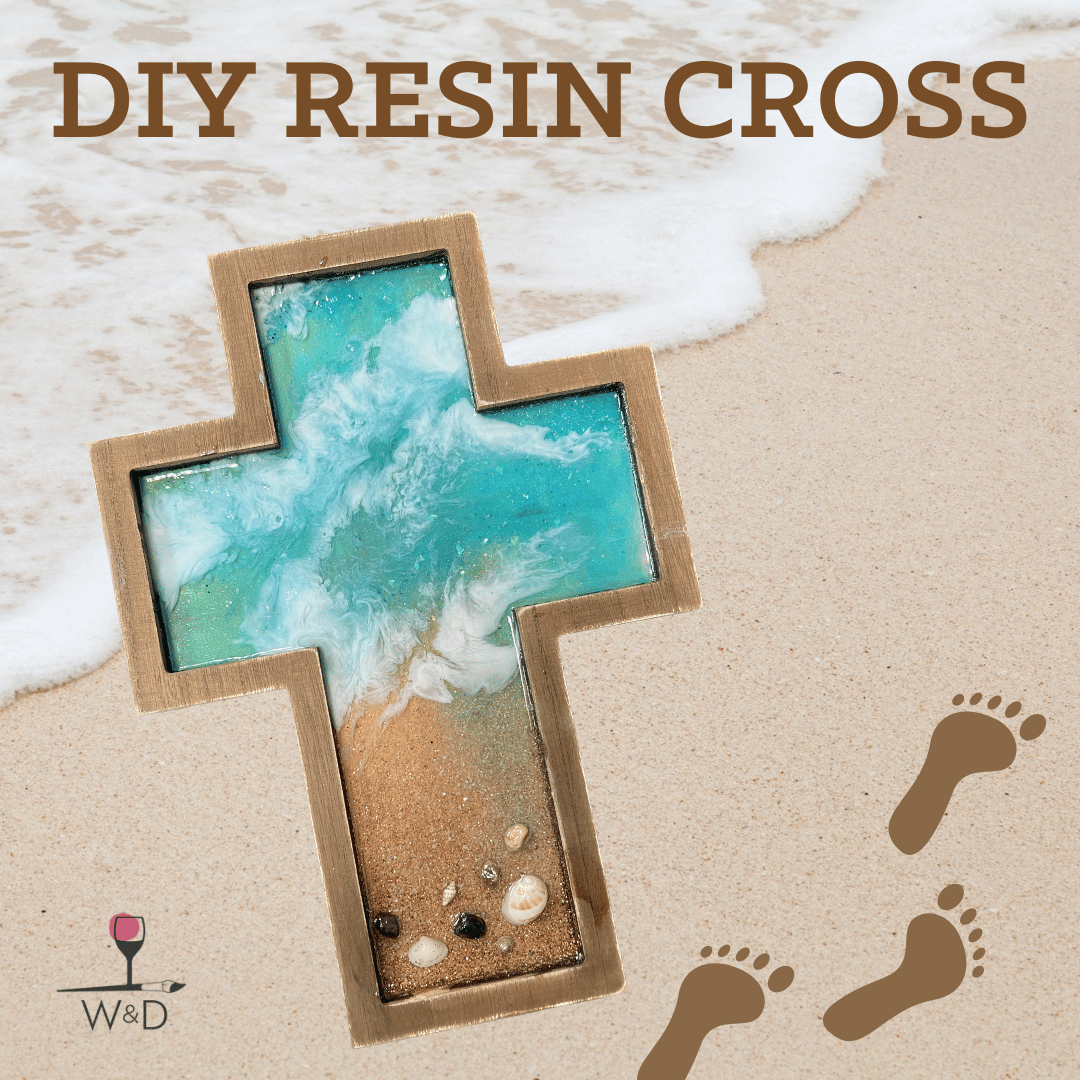 Resin Poured Cross Workshop